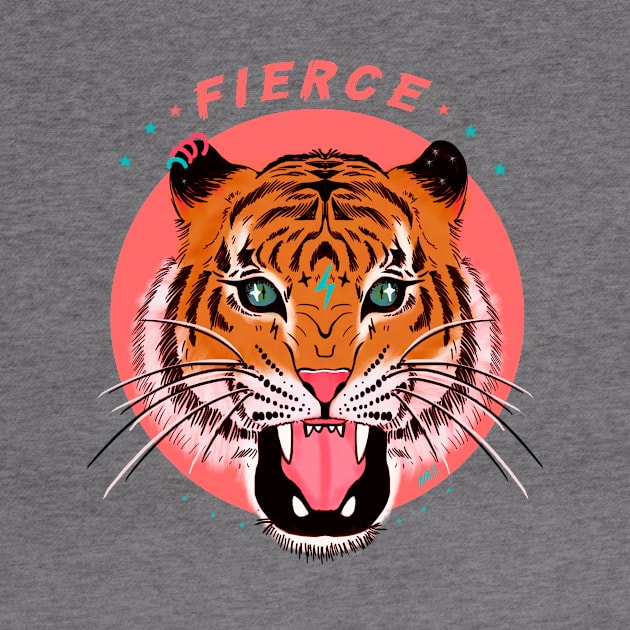 Fierce Tiger by natsinmiedo